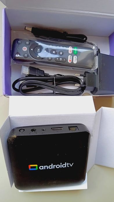 Smart TV Box Android Tv
4K android wifi LAN 2gb/16 gb