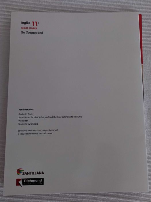 Workbook Be Connected 11 ano -Inglês ISBN nas fotos