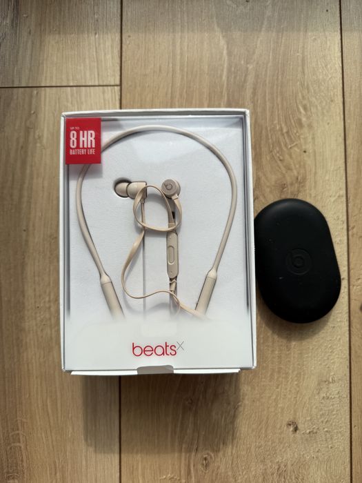 Oryginalne BeatsX by Dr. Dre (Matte Gold)| Uszkodzone / Na części