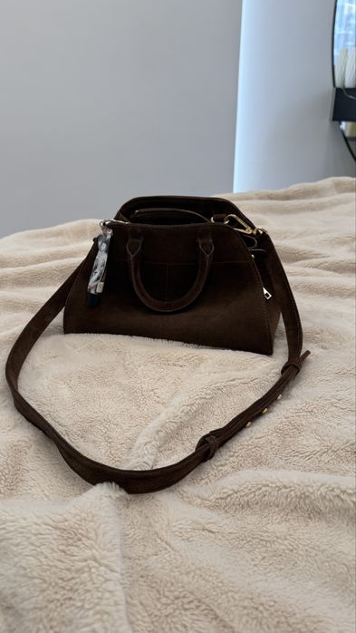 Замшева сумка бренду Verbena