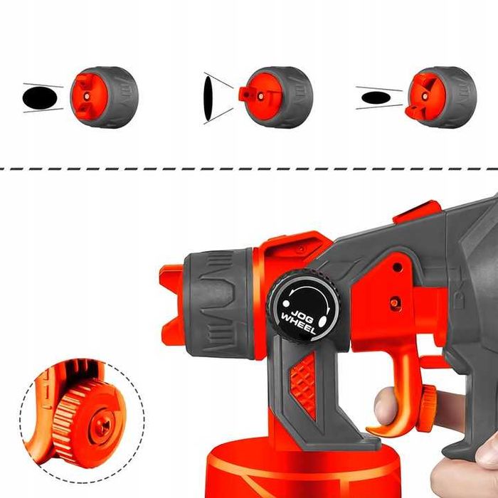 Elektryczny pistolet do malowania ścian 550 W