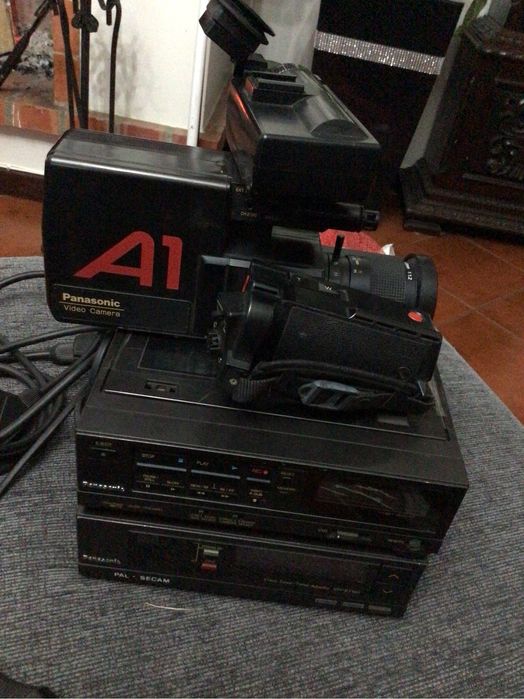 Maquina de filmar antiga A1 da PANASONIC,em bom estado