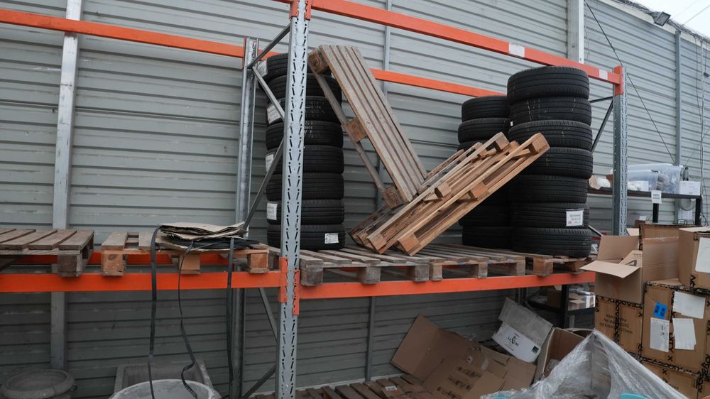 Regał magazynowy 3 m wysoki