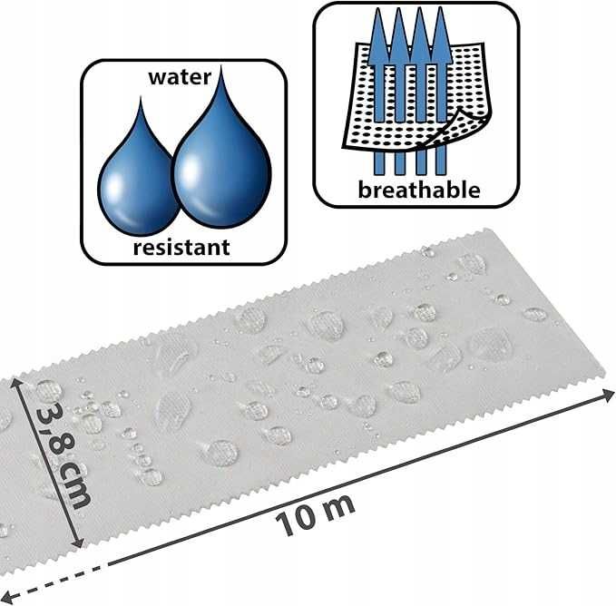 ALPIDEX zestaw taśm do TAPINGU 3,8 cm 10 sztuk NrD90