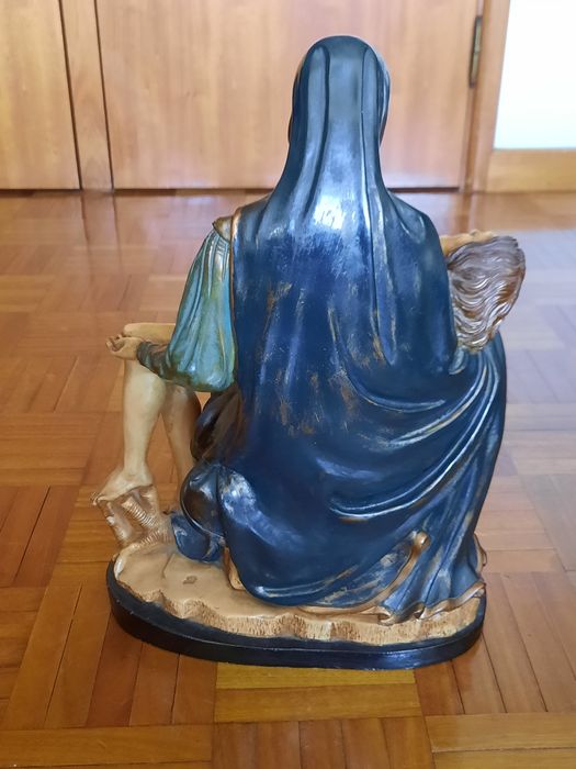 Escultura de Pietá - Nossa Senhora com Cristo  - 36 cm