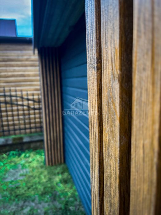 Schowek Domek Ogrodowy 3X3M Antracyt Drewnopodobny Dach Spad Tył Ts987