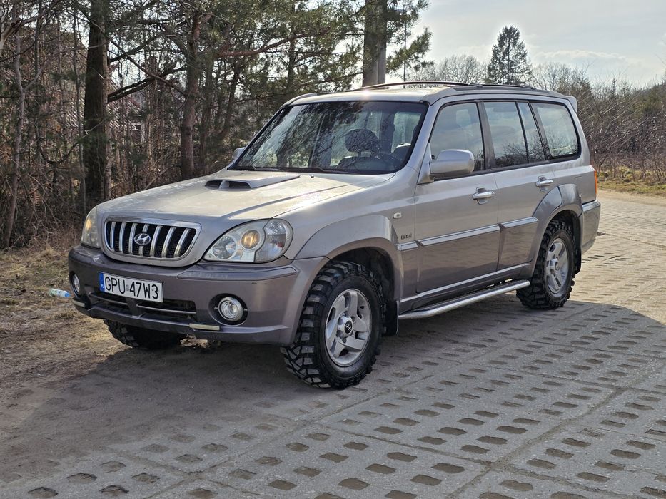 Hyundai Terracan 2.9 Diesel/ manual/ skóry/ 4x4/ Mteki/ sprawny