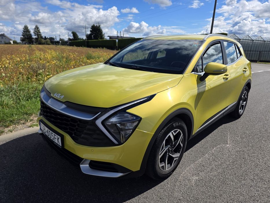 Kia sportage 2022 limonka bordo ruda benzyna