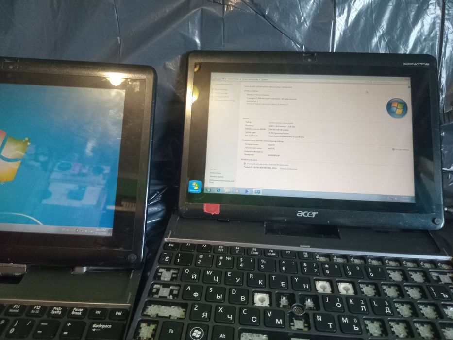 Планшет Acer Iconia Tab W500 + док-станція на Віндовсі з USB ЦІНА ЗА ДВА КОМПЛЕКТИ