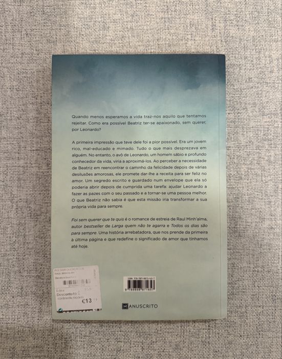 Livro “Foi Sem Querer Que te Quis”