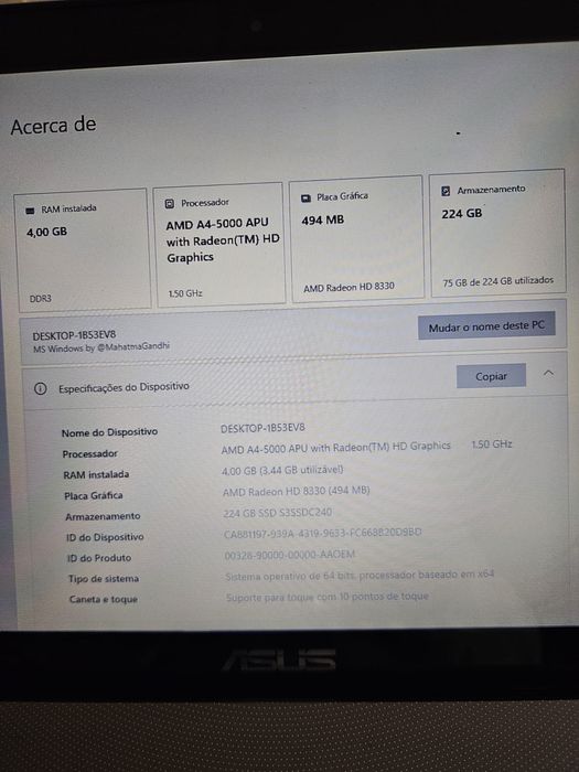 Portatil Asus touch506646411724072963