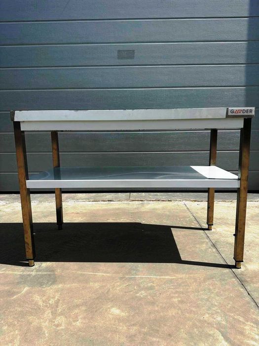 Стол 1200х600 с Полкой нержавейка из нерж стали СБОРНО - РАЗБОРНОЙ