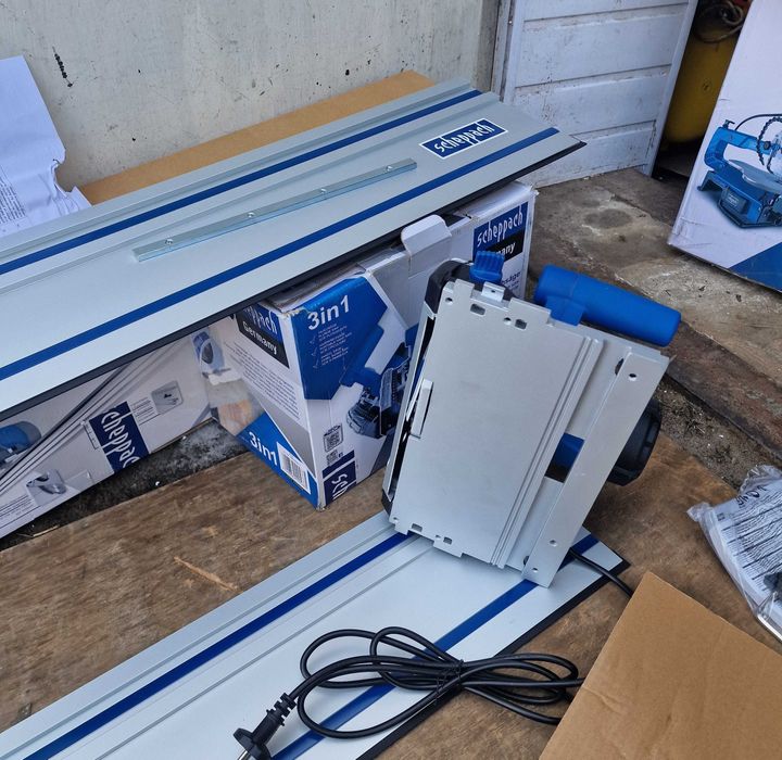 Дискова погружна пила 3в1  Scheppach PL55 1200Вт 160мм. (з Німеччини)