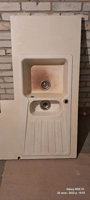 Кухонна мийка Blanco + Стільниця  б/у 100см 3 секції