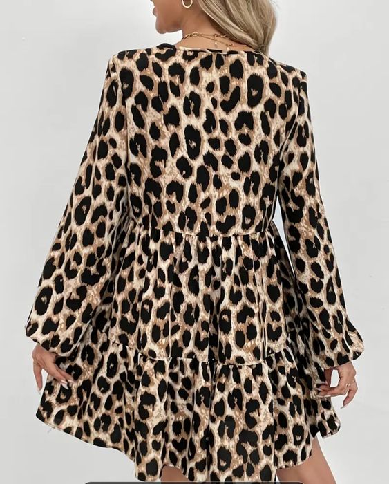 Sukienka w panterkę roz. M