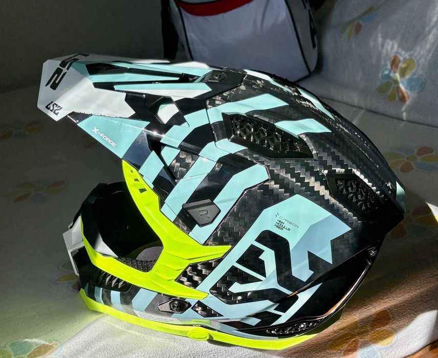 Capacete NOVO Carbono total LS2 MX703 X-Force (50% Desconto) Tam M-L