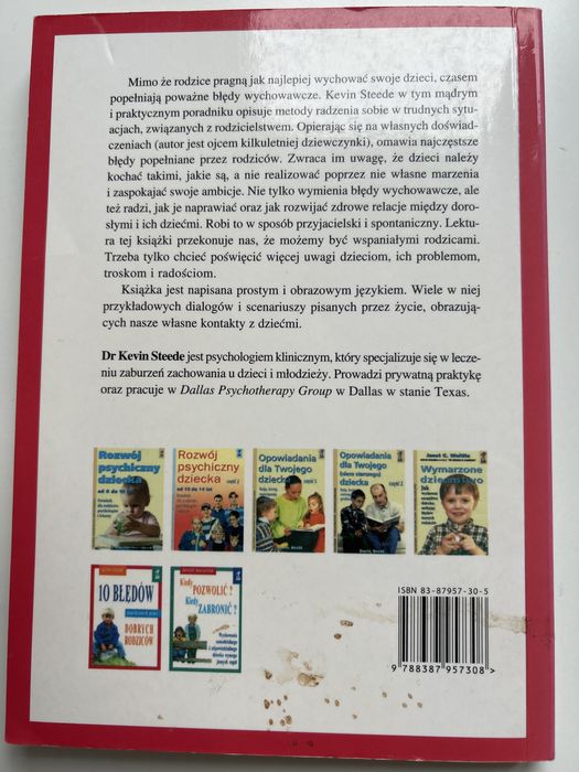 Książka Kevin Steede 10 błędów popełnianych przez dobrych rodziców