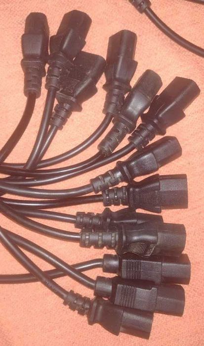 Мережевий кабель живлення 220v 230v для телевізору/електроніки/оргтехн