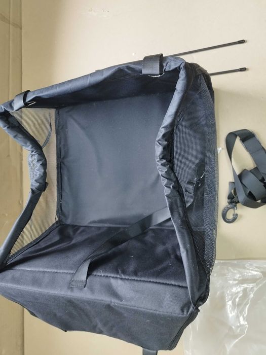 Newaner Fotelik Samochodowy dla Psa 30x40x20 cm czarny