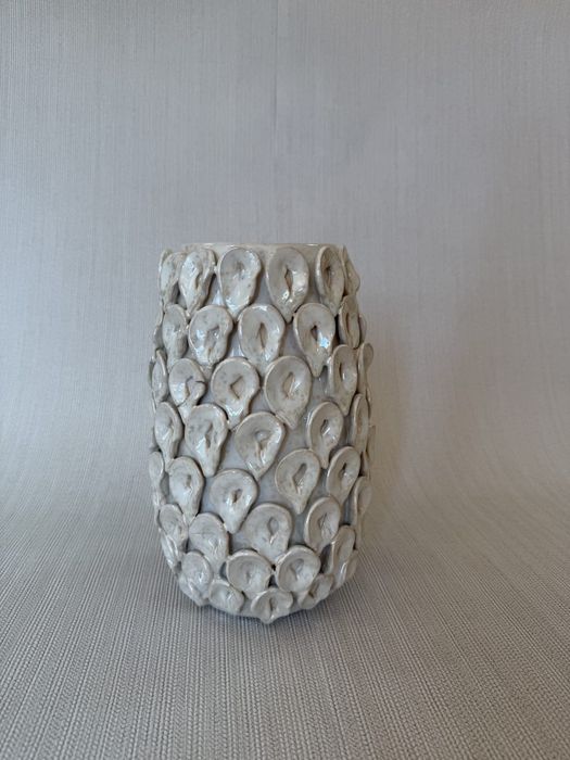 Jarra Cerâmica Pétalas