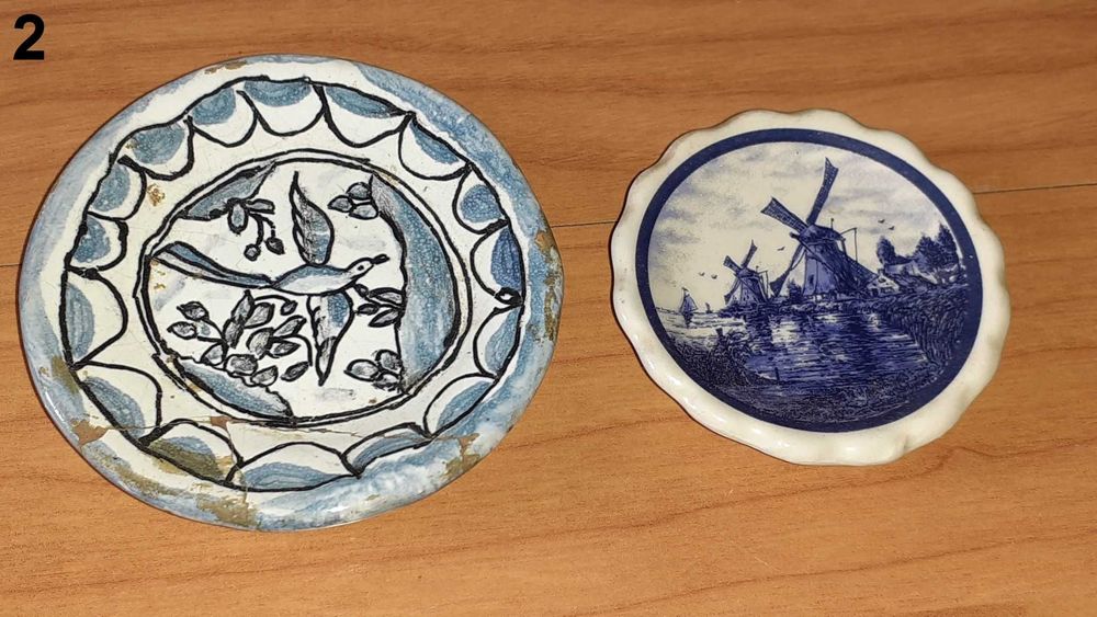 Várias porcelana antiga made in China e Macau