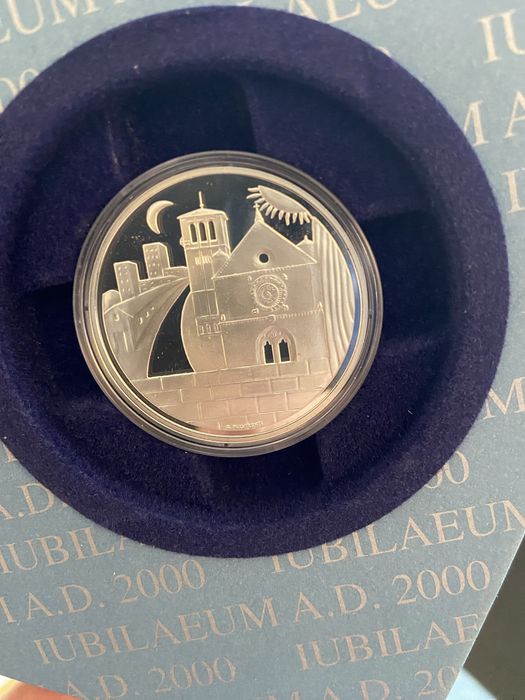 Colecao 27 Moedas Prata - Iubilaeum A.D 2000