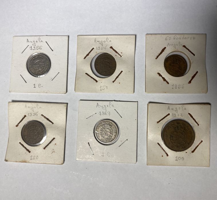 Moedas Antigas Angola