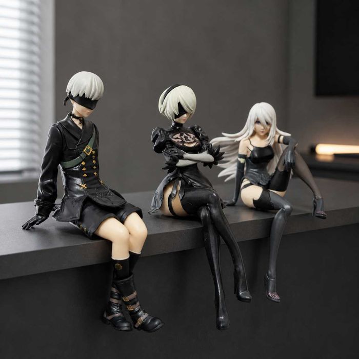 Набір фігурок NieR: Automata — 2B, A2 та 9S, 3 шт.