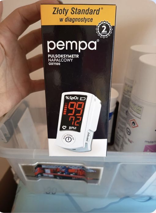 Pempa pulsometr napalcowy
