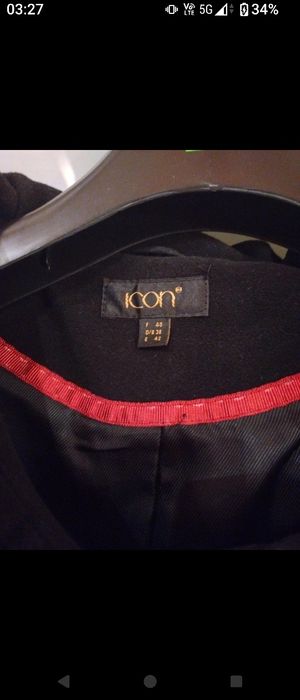 Taliowany płaszcz Icon