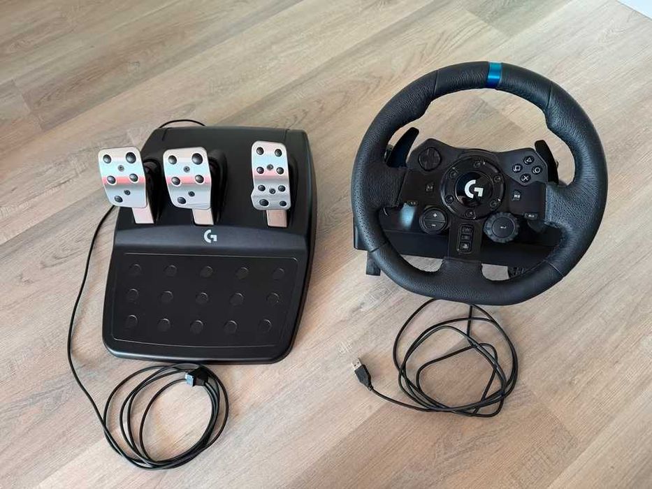 Kierownica Logitech G923 PS5 PS4 PC | Jak Nowy | Gwarancja | 3 Pedały