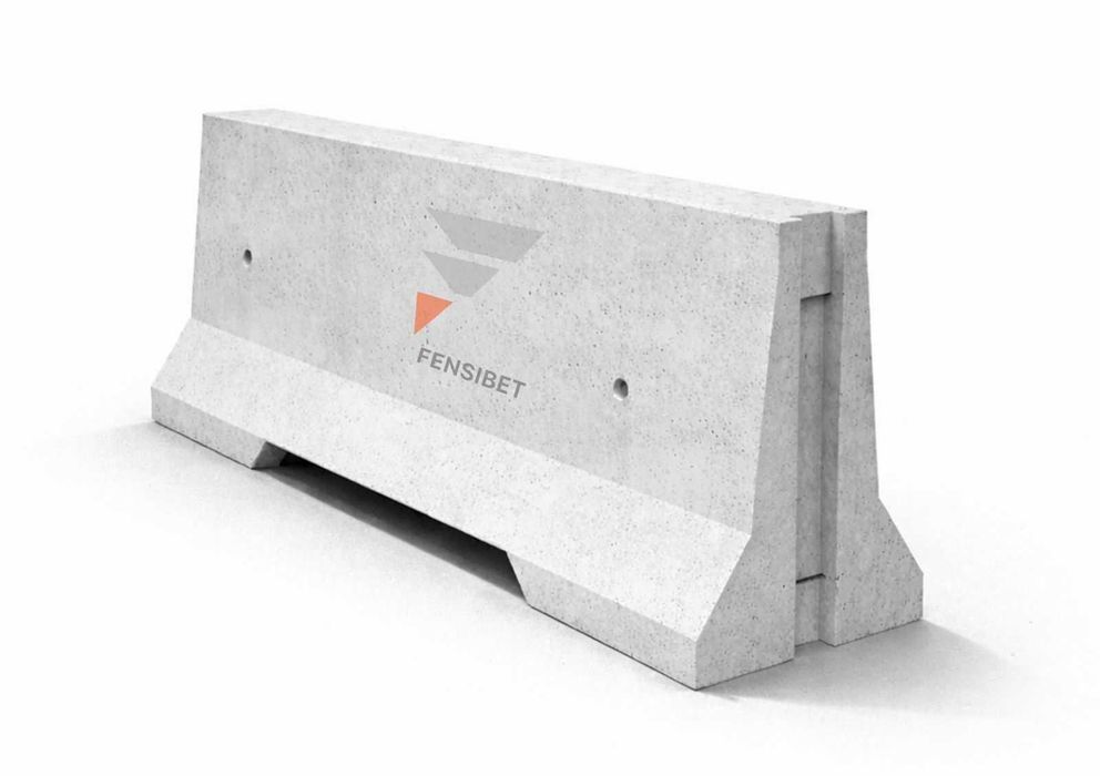 Zapora betonowa typu U-14b/Bariery/ Zapory betonowe /Jersey/Bariera