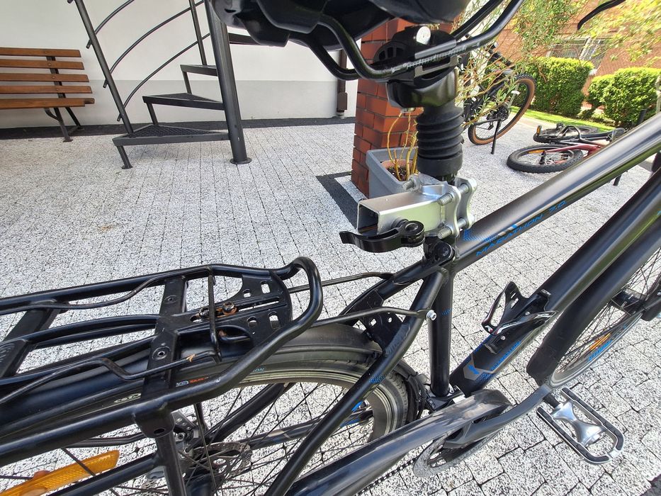 Rower doczepiany, hol rowerowy dla dzieci