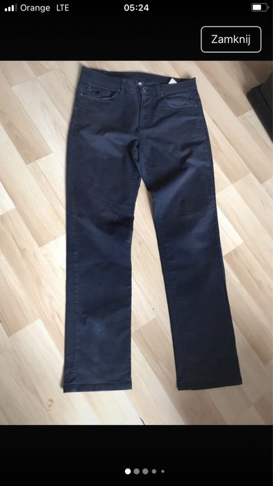 Bawełniane spodnie męskie Marina r. 34/XL