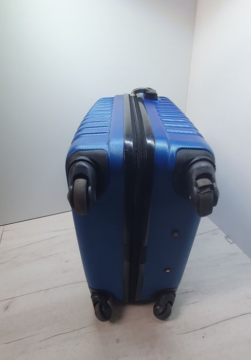 Wittchen walizka kabinowa z ABS-u, niebieska