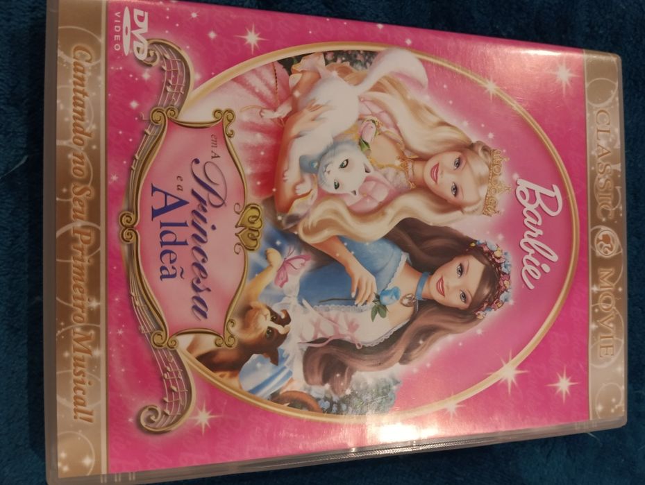 DVD Barbie em a princesa e a aldeã
