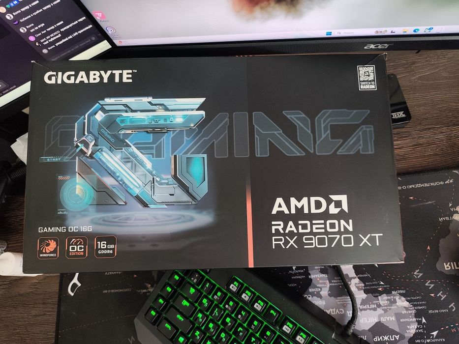 Ідеал Rx9070xt 2роки гарантії