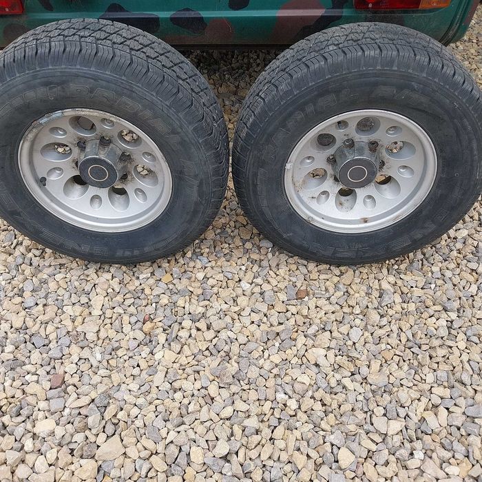 Kola do opla frontery opony 255x70 R15 Nexen AT