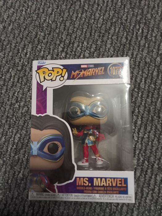 Funko POP! Marvel, figurka kolekcjonerska, Ms. Marvel, Kamala Khan, 10