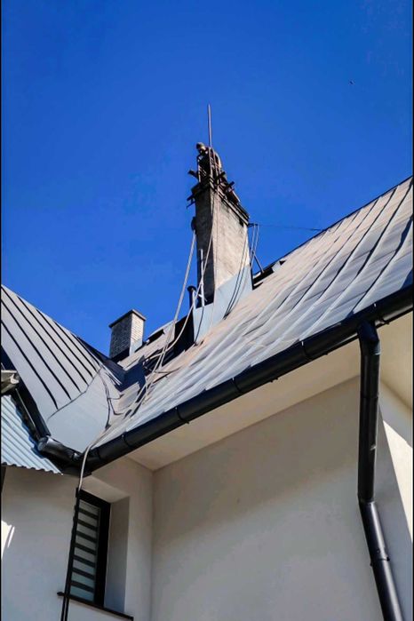 Frezowanie Diamentowe kominów Montaż wkładów kwasoodpornych systemów