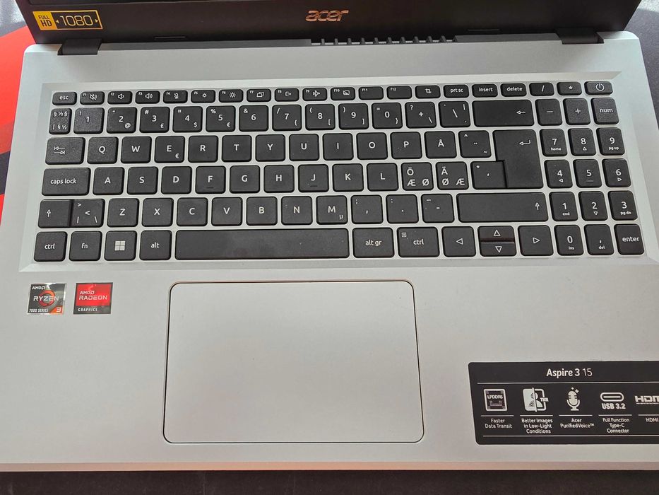 Acer Aspire 3 15 A315-24P-R73Z, 15,6", 8/128 Gb, Win 11, gwarancja!