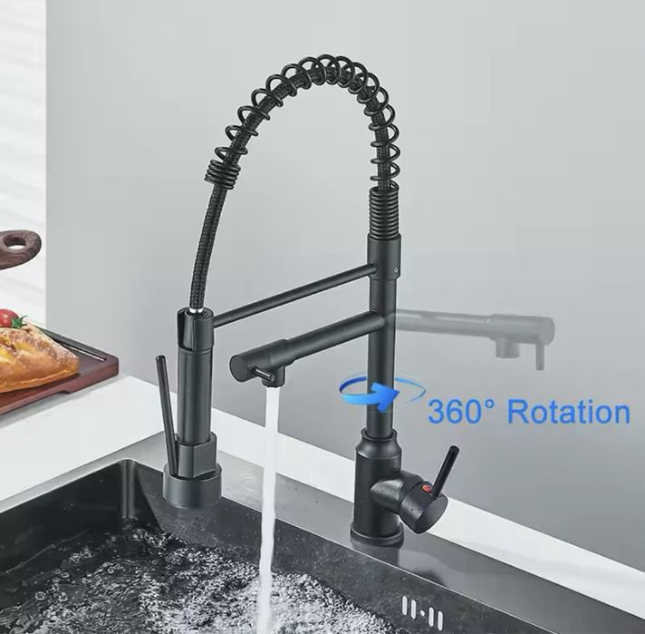 Torneira de cozinha misturadora tipo industrial