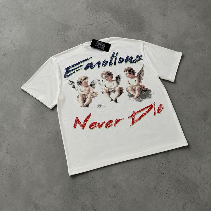 ‼️ЕКСКЛЮЗИВ ‼️ Футболка Mixed Emotion Never Die Oversize / lanvin galery dept