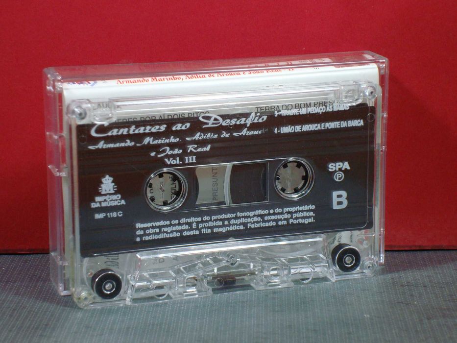 Armando Marinho, Adília de Arouca e João Real / Vol. II / Cassete/ NM