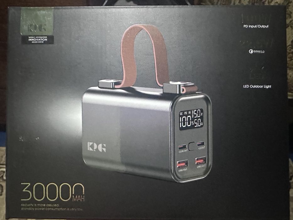 Power bank 30000mah 100W