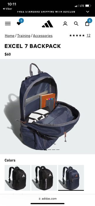 Рюкзак чоловічий adidas