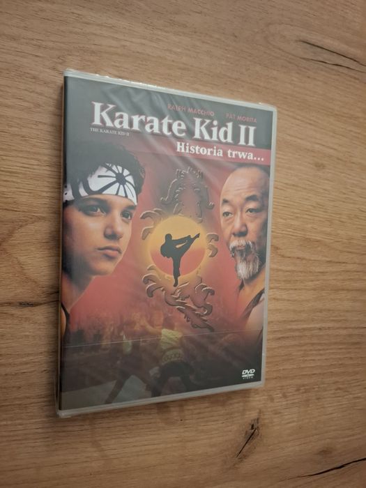 Karate Kid 2- Pat Morita, Ralph Macchio-Dvd Polski Lektor Unikat Folia
