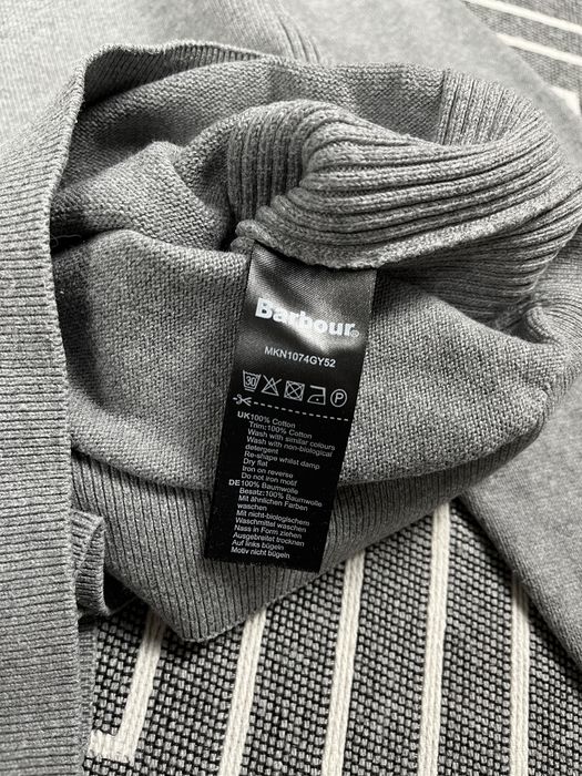 Чоловічий 1/3 зіп кофта світшот Barbour