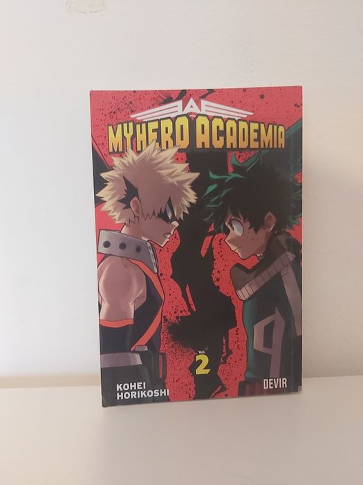 Manga may hero academia vol.1 espanhol vol.2 português