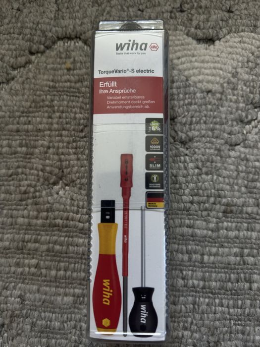 Динамометрична викрутка  Wiha vario-s